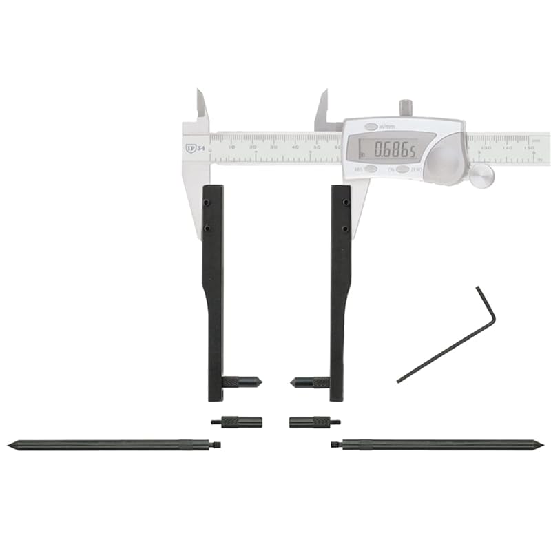 Kit de Medição de Freios para Discos e Tambores Fowler 72-010-777, Branco
