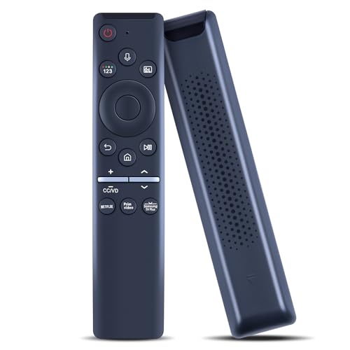 GOUYESHO Nue Sprachfernbedienung passend für Samsung LED TV RU7099 Serie U70F U80F Serie UE43CU7172 DU7170 RU7179 QE43Q7F Serie QE43Q7FA QE50Q7FA QE55Q7FA Q7F Serie