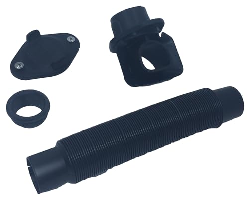 Rain Barrel Downspout Diverter Kit for 2x3 and 3x4 Downspouts (2x3 Downspout, Without Hole Saw)