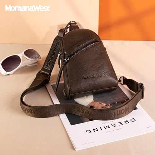 Image of Montana West Small Crossbody Sling Bag for Women Cute Cross Body Fanny Pack Purse