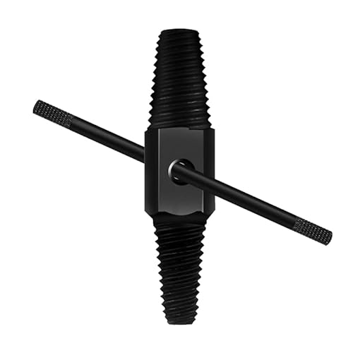 Explopur Extractor de Tornillos de Grifo de Grifo de Doble Cabezal 1/2 Pulgada Tubo de Agua de 3/4 de Pulgada Dañado Roto Herramienta de extracción de Perno de Tornillo Desgastado Oxidado Cover