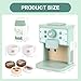 PLLYPE Cafetera Infantil 8PCS Juego de Cafetera de Madera con Accesorios Juguetes para Juegos de Roles en Cocinas Infantiles Regalos de Cocina Infantil de Madera para Niños y Niñas Imagen de PLLYPE Cafetera Infantil 8PCS Juego de Cafetera de Madera con Accesorios Juguetes para Juegos de Roles en Cocinas Infantiles Regalos de Cocina Infantil de Madera para Niños y Niñas