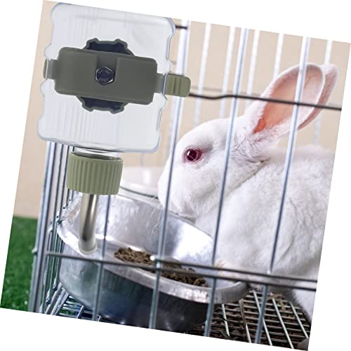 Balacoo 2 Pçs Dispensador De Tigela Acessórios De Ouriço Furões Porquinhos Da Índia Ferramenta Verde