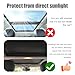 HQRNYP 2PCS Car Sunroof Sun shade, Sunroof Cover, Foldable UV Reflector Reflective Covers Block UV Rays Glare, Interior Sun Protector Sunshade Car Accessories for Mini Cooper, Clubman & Countryman R56