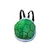 Plüsch Schildkröte Schildkrötenpanzer Turtle Rucksack Bag Kinder Kostüm (Grün)