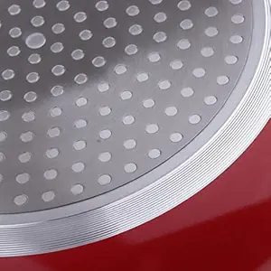 SAI INDER KALA Tomato Shape Frying Pan Non-Stick Aluminum Skillet Kitchen Cookware Egg Pan