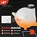 A-Premium Engine Coolant Overflow Recovery Reservoir Tank [with Cap] Compatible with Ford Transit-150, Transit-250, Transit-350, 2015 2016 2017 2018 2019, 3.2L 3.5L 3.7L
