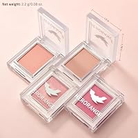 Noerrors Light Beige Natural Nude Matte Eyeshadow Palette, Clean Fresh No Makeup Daily Looks, Smudge Proof Crease-Proof Blendable Neutral Naked Eye Shadow, Soft Pastel Eye Sombra for Women Beginners — image 7