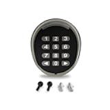 TMT KeyPad P2 Wireless Keypad, Keyless Entry Keypad with Digital Code Panel, Security Control for Automatic Swing Gate Opener, Remote Operator Accessory for Outdoor Use