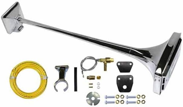 Replacement For PETERBILT 379 127 BBC YEAR 1999 HADLEY 29IN SQUARE HORN INCLUDES PEDESTAL W/GASKETS BOLTS by Technical Precision