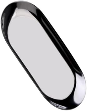 Seal Candle Work Tray Stainless Steel Oval 17.9x8.5cm Silver