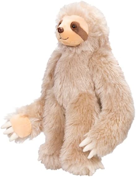 Miniatura 5 de Speedy The Sloth Animal de peluche de 16 pulgadas para niños, adorable y seguro, almohada de felpa para un amigo perezoso, regalo de peluche para