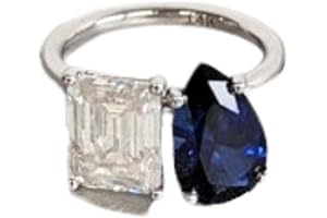 Exceptional Toi et Moi Engagement Ring for Ramadan Celebrations