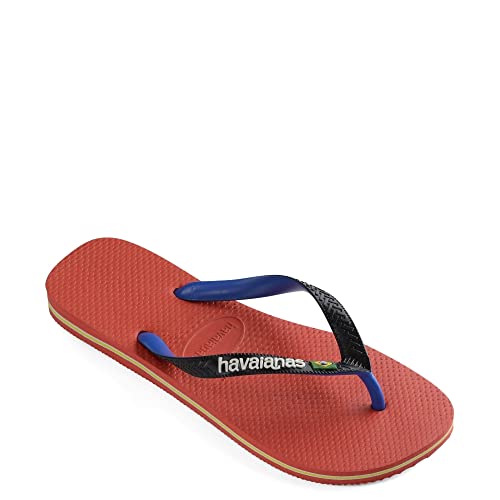 Havaianas Tongs Brasil Mix Red Crush 37/38, Tongues Femme, Rouge, 37/38 EU