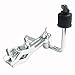 NAGUUD Drum Set Mounting Clamp L-Arm Rod Chrome Cymbal Boom Arm with Stand Holder Bracket Percussion Instrument Accessories