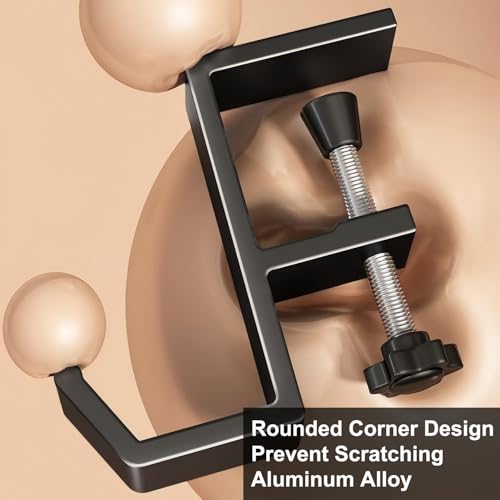 image for JAKO Headphone Stand - Aluminum Alloy Headphone Holder, Under Headset 