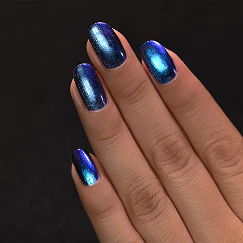Image of ILNP Shockwave - Vivid Blue to Purple Ultra Chrome Nail Polish