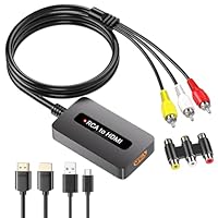 ［chi様］AV to HDMI Amazon | RCA to HDMI変換コンバータ CVBS Composite AV to HDMI