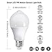 BRTLX PIR Motion Sensor LED Bulb A19 13W E26 3000K Warm White Auto On/Off Night Lights Smart Motion Activated Security Light Bulb for Stairs Basement Garage Yard Corridor Pack of 2