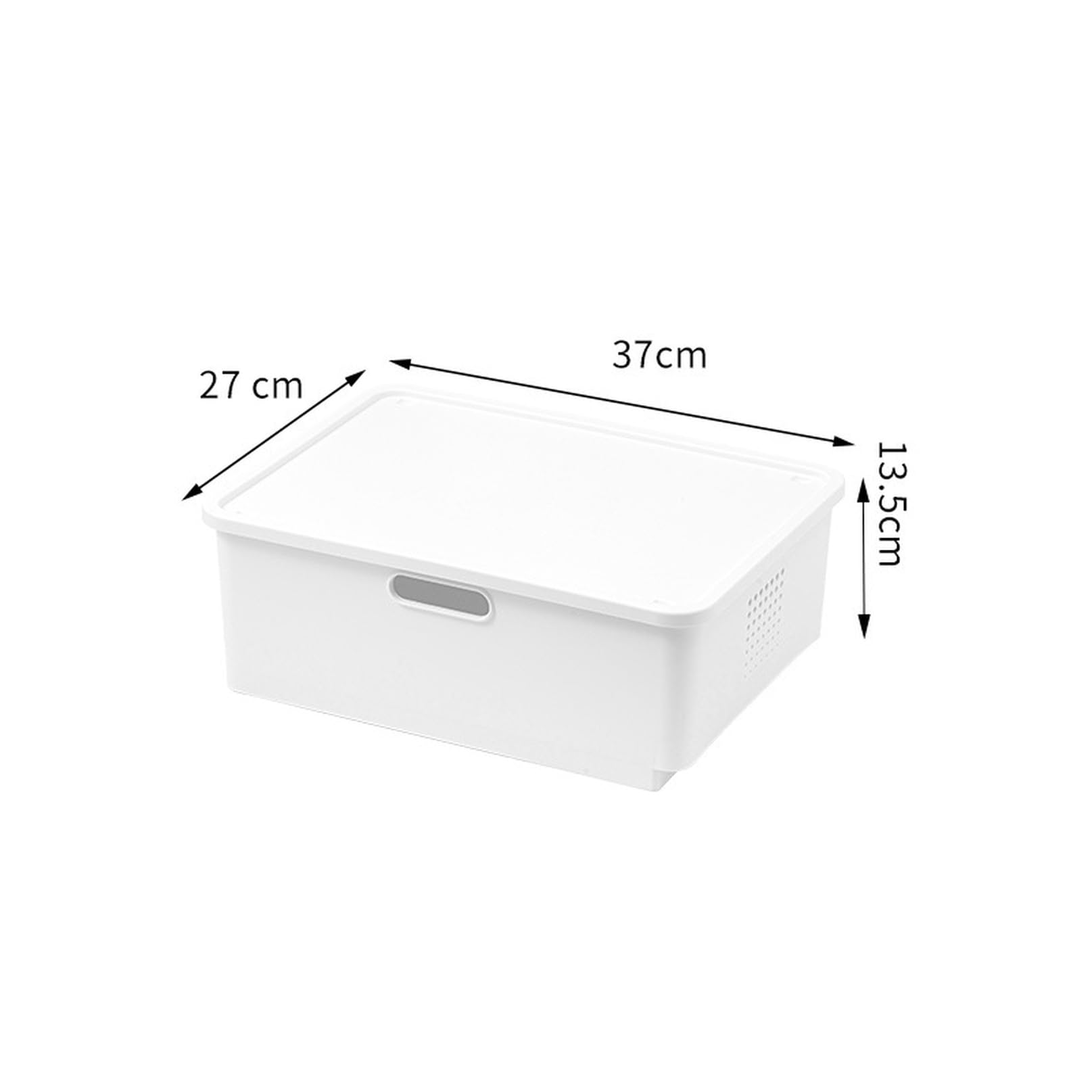 Amazon｜MJKQ9 キッチン収納ケース 棚上 幅37cm 奥行27cm 高さ13.5cm
