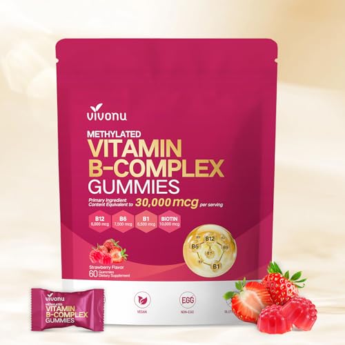 Multivitamin Vitamin B Complex | Hair Skin and Nails Gummies - Supports Healthy Hair - Vegan Biotin Vitamins for Women & Men Supports Faster Hair Growth, Stronger Nails, Healthy Skin, Extra Strength