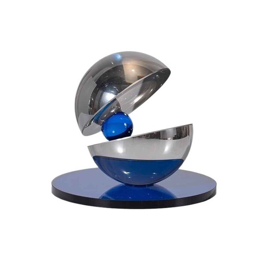 Sculpture de table en cristal coloré pour illuminer votre buffet de salon moderne