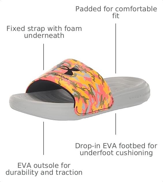 Image of Under Armour Kids' Ansa Graphic Sandals