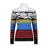 CMP Damen Maglia In Pile Softech Jacket, French Blue-Ferrari, 48