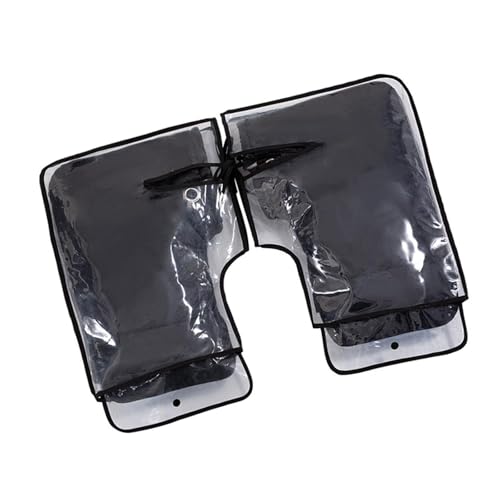 Housse de guidon de moto coupe-vent avec doublure thermique et protection pluie