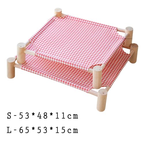 Lit surélevé pour chats et petits chiens lavable contre la chaleur - 7