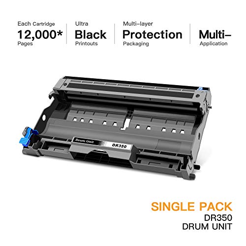 E-Z Ink (Tm Compatible Drum Unit Replacement For Brother Dr350 To Use With Hl-2040 Mfc-7420 Intellifax 2820 Dcp-7020 Hl-2070N Mfc-7820N Mfc-7220 Dcp-7010 Fax-2820 Fax-2920 Hl-2030 Hl-2070 (1 Pack) #TOP1