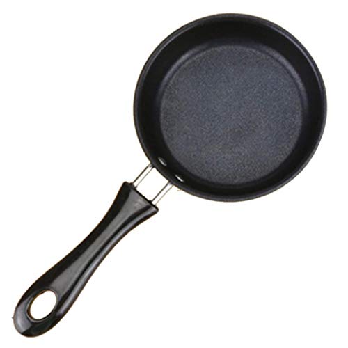 no-logo Mini Anti-bâton Plat Planche Steak friture de Steak poêle païille Oeuf boulette Omelette Omelette pan Induction cuisinière Universelle (Size : 26cm)