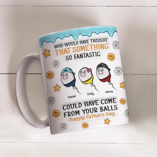 Taza Wrappiness con efecto inflado 3D, 11 oz miniatura 6