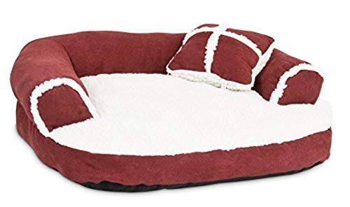 Petmate Aspen Pet Sofa Bed With Pillow For Comfort And Support - One Size - Assorted Colors #TOP3
