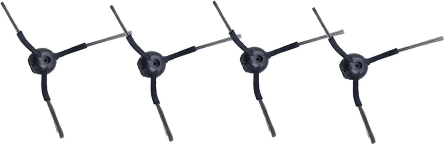 4 Pack Side Brushes, Robot Accessories, Corner Sweeper Brushes Fit Multiple Models Sweeper Parts