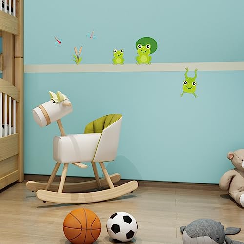 Lacheery 50Ft X 3In Sage Green Peel And Stick Wallpaper Border For Bedroom Wall Borders Peel And Stick For Living Room Self Adhesive Wallpaper Trim Border Removable Wall Decor Sticker Tape Vinyl Sheet thumb #3