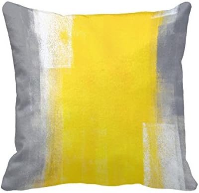 Plankey Home Decor Pillow Covers Home Yellow Sofa Pillow Case Cover