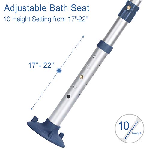 GreenChief Bariatric Tub Transfer Bench 400 Lb - Heavy Duty Bath & Shower Assist - Adjustable Handicap Shower Chair - Medical Bathroom Accessibility Aid for Elderly, Disabled, Seniors