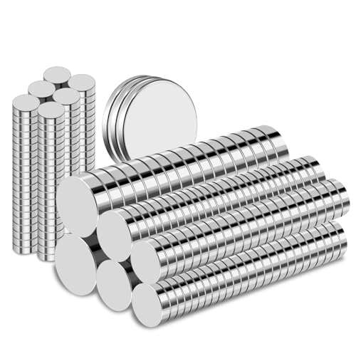 259Pcs Small Magnets, Asorted Sizes Tiny Rare Earth Magnet | Mini Magnets for Crafts, DIY, Kitchen Cabinet