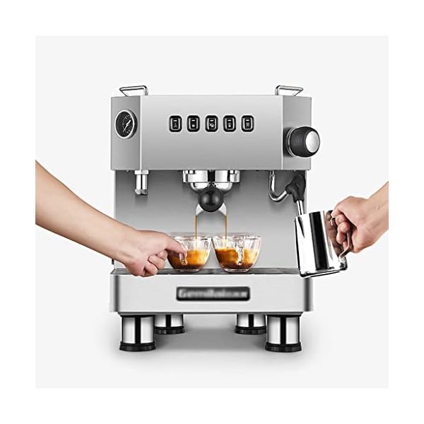 Máquina de Café Espresso Profesional, Máquina para Hacer Espresso y Capuchino de 15 Barras con Varilla de Vapor para… - Imagen 5