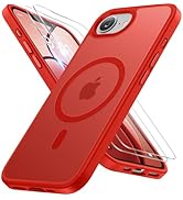 Miracase for iPhone 16e case & iPhone 17e Case for MagSafe [with 2×9H+ Screen Protectors] TOP Mil...