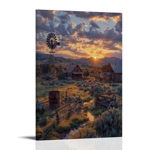 Toile murale encadrée pour raviver un mur vide et triste 60x90 cm