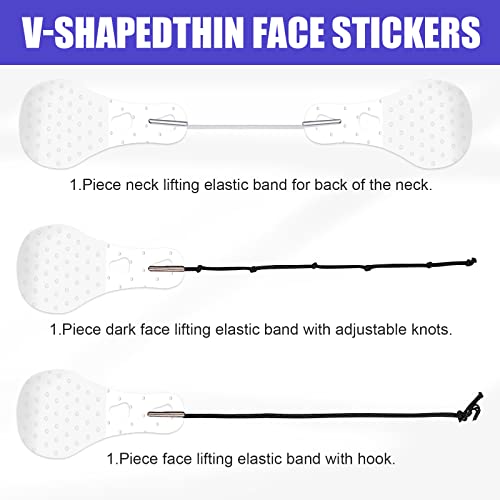 Face Lift Tape, 60 Pcs Face Tape Lifting Invisible, Ultra-Thin & Waterproof Instant Face Lift Stickers To Lift Saggy Skin Hide Facial Wrinkles And Double Chin #TOP6