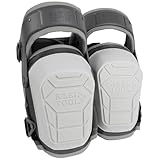 KLEIN TOOLS 60897 Knee Pads for Men and Women, Non-Marring, Heavy Duty Stabilizer Work Knee Pads, Adjustable Straps for Construction and Flooring