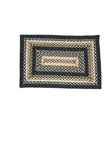 Grassland Premium �҂ݍ��݃R���N�V���� | �v���~�e�B�u�A�f�p�A�t�@�[���n�E�X�X�^�C�� | �R�b�g���u�����h| 30���Ԃ̃��X�N�t���[ | �A�N�Z���g���O/�h�A�}�b�g/�t���A�J�[�y�b�g (BR-295�A50.8 cmx76.2 cm Re