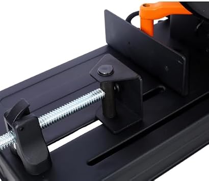 15-Amp Heavy Duty 14 Inch Metal Cutting Chop Saw W/ 14 Inch Carbide-Tipped Blade Premium Multi-Material Cut-Off Chop Saw with Carbide-Tipped Metal-Cutting Saw Blade,ETl certificate. (Black + Steel)