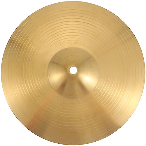 Homoyoyo 10 Inch Brass Hi-hat Cymbals Set for Drums Jr Cymbals High Hat for Beginners Professionals