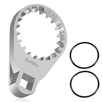 EVRBUL Fuel Filter Water Separator Wrench Compatible with Yamaha 4-Strokes 150 to 350 HP (Serial Number 0406), F150-F350, 2.6L and 3.3L HPDI 2006 to current Replace#: YB-ACC04 18-79815