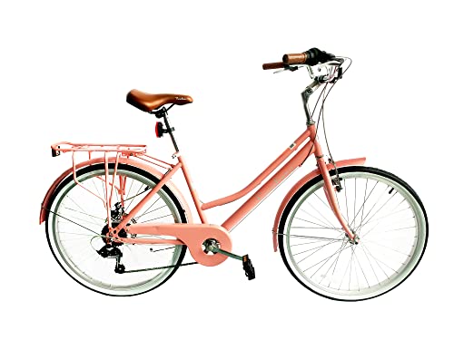 Versiliana Bicicletas Vintage Bicicleta de Ciudad - Resistente - Práctica - Cómoda moverse por la Ciudad