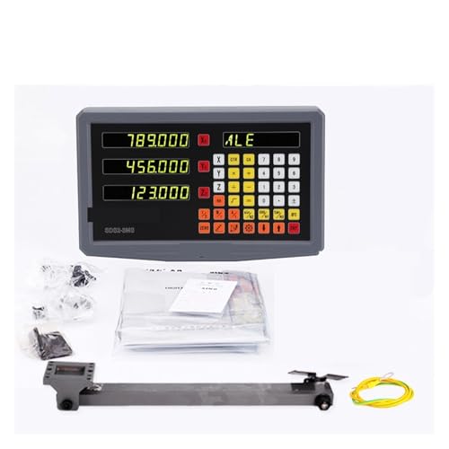 Display digital 3 ejes con regla para calibrador miniatura 4